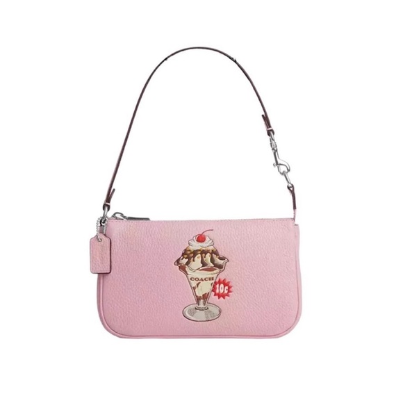 Coach pink shoulder bag - Picture 4 of 10